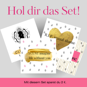Statement-Karten Bundle (4er-Set)