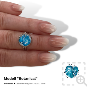 Cabochon-Ring "Botanical"