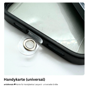 Einlegekarte (Universalgröße)