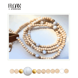 Handykette "Snow Stone"