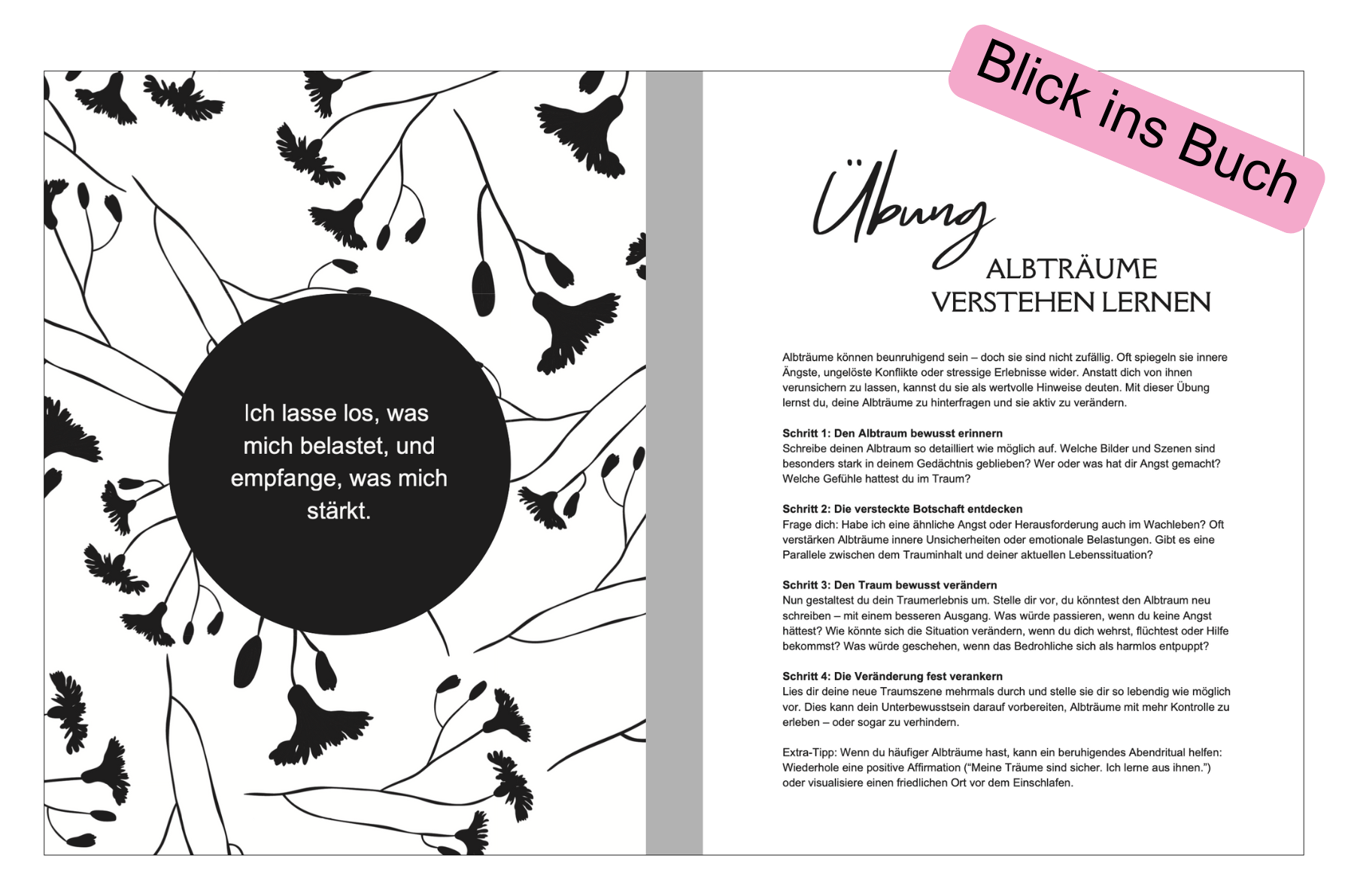 Traumtagebuch für Einsteiger (Black & White) – Bild 4