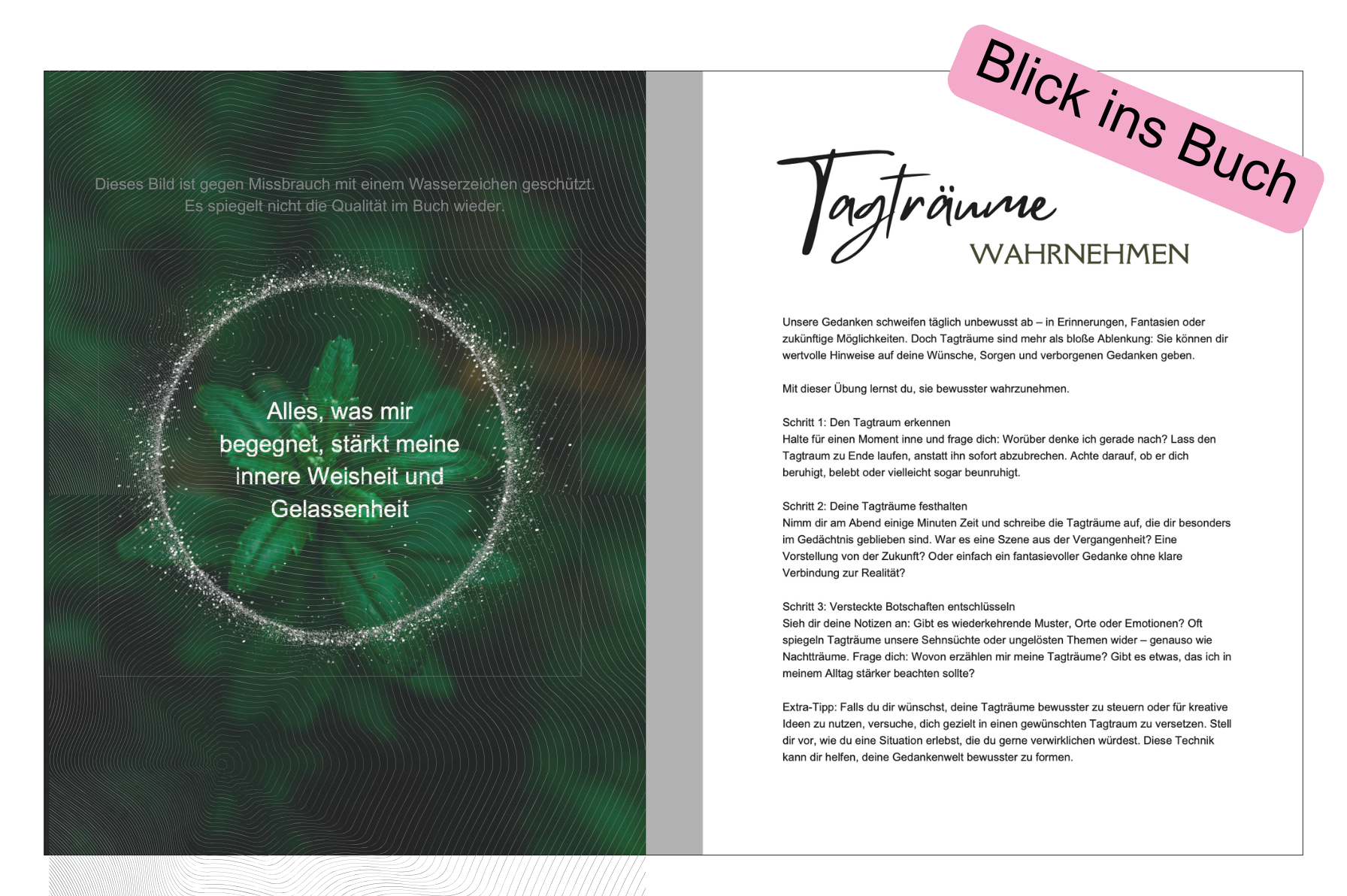 Traumtagebuch für Einsteiger (Dark Botanical) – Bild 2